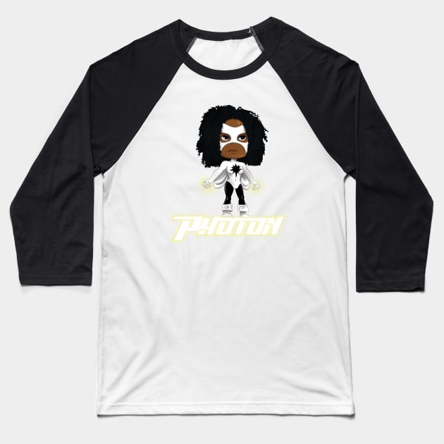 Monica Rambeau is PHOTON! Baseball T-Shirt by Creative Wiz